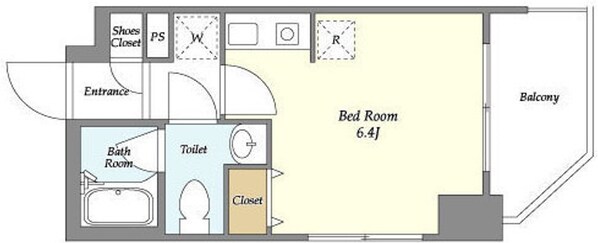 エコロジー白山レジデンスの物件間取画像